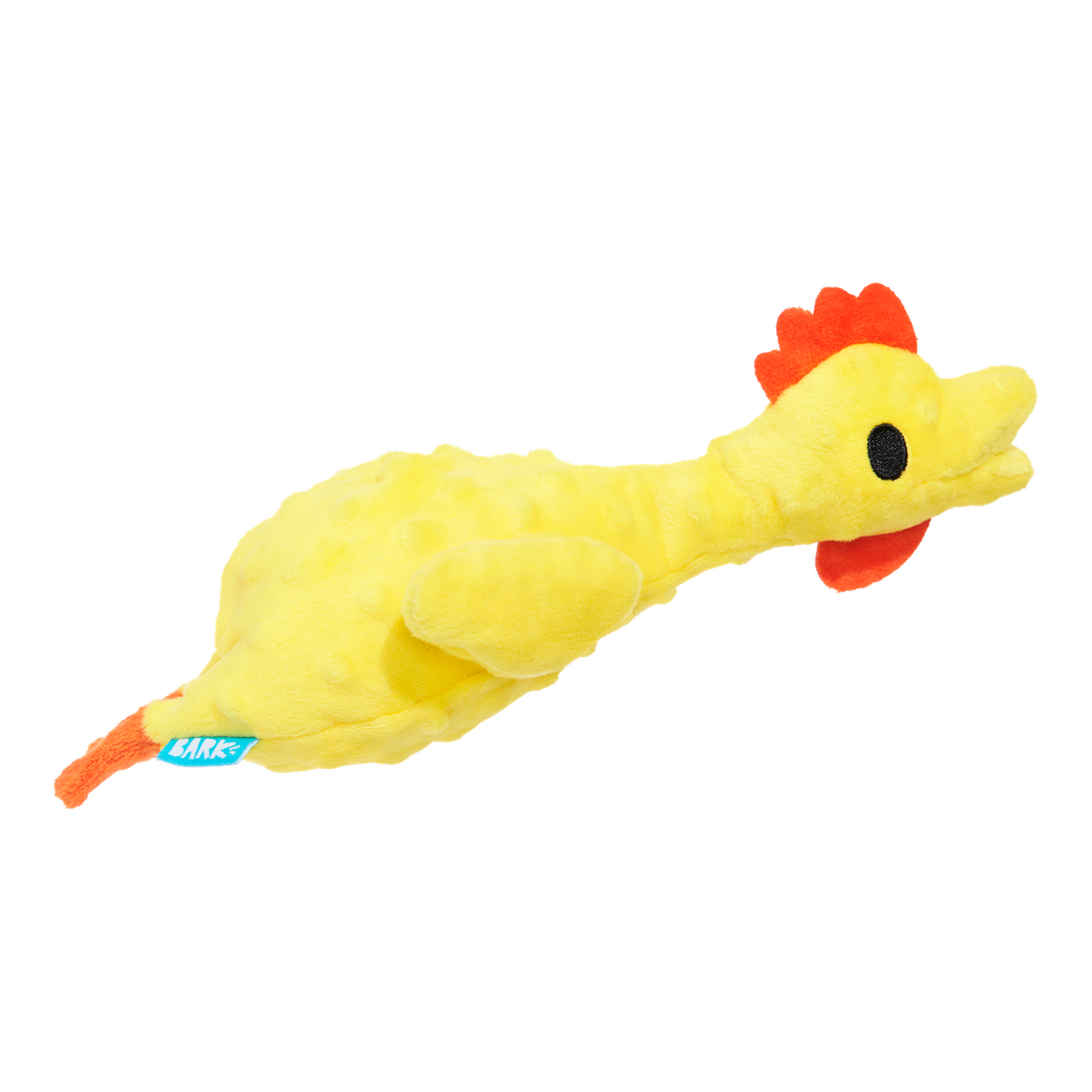 Fozziwig's Rubber Chicken Plush Tug Dog Toy – BARK