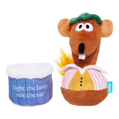 Lamplighter Rizzo the Rat Plush Multi-Part Dog Toy – BARK