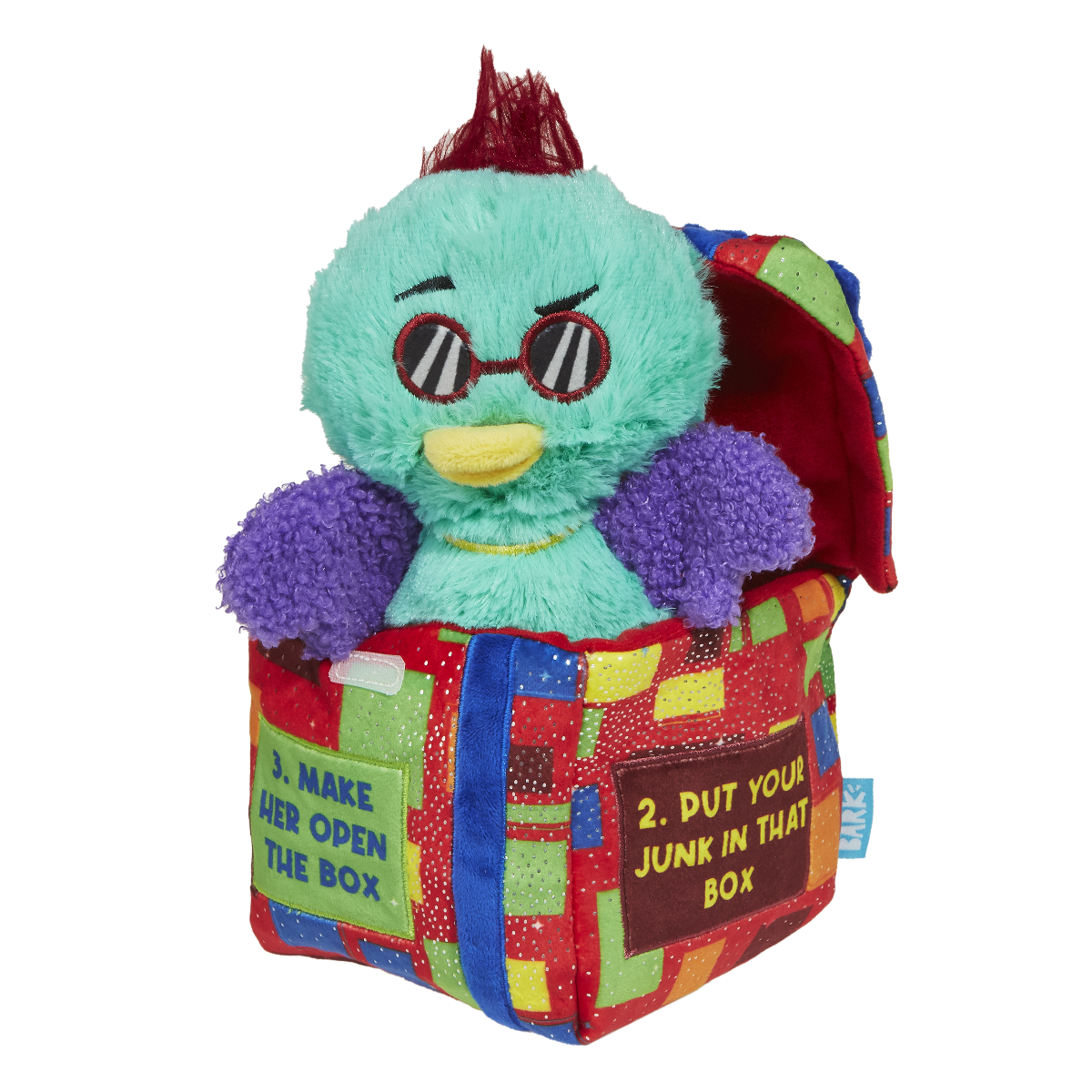 Saturday Night Live: Duck in A Box Plush Multi-Part + Enrichment Dog Toy