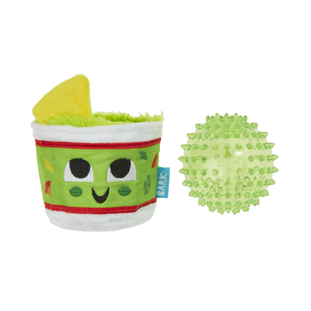 Guac A-Molly Plush Multi-Part + Fetch + Enrichment Dog Toy – BARK