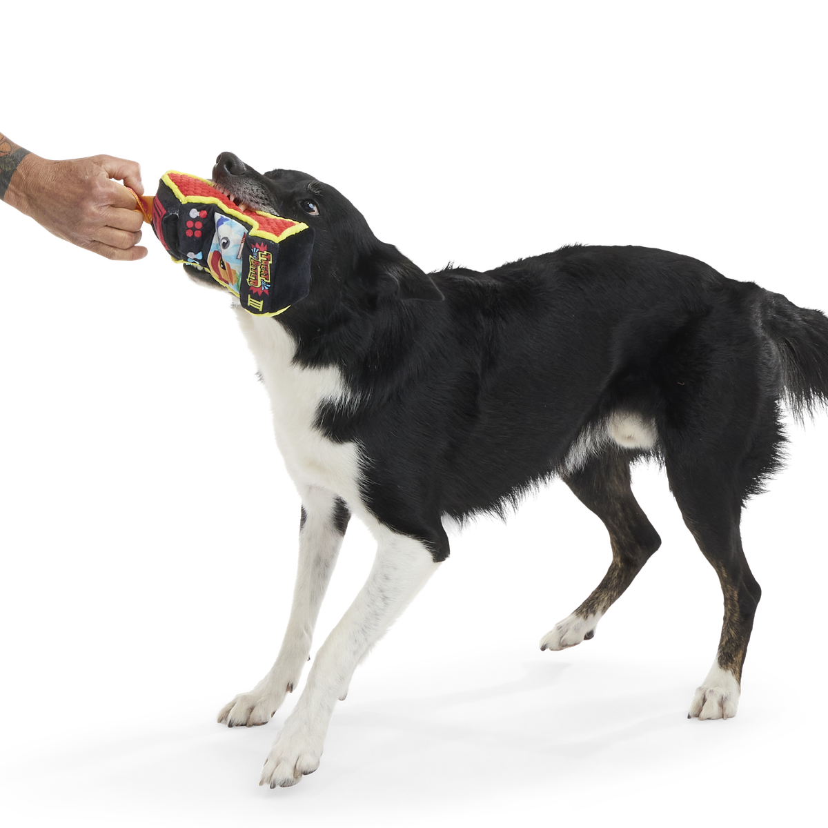Treat Biter III Plush Enrichment + Tug Dog Toy