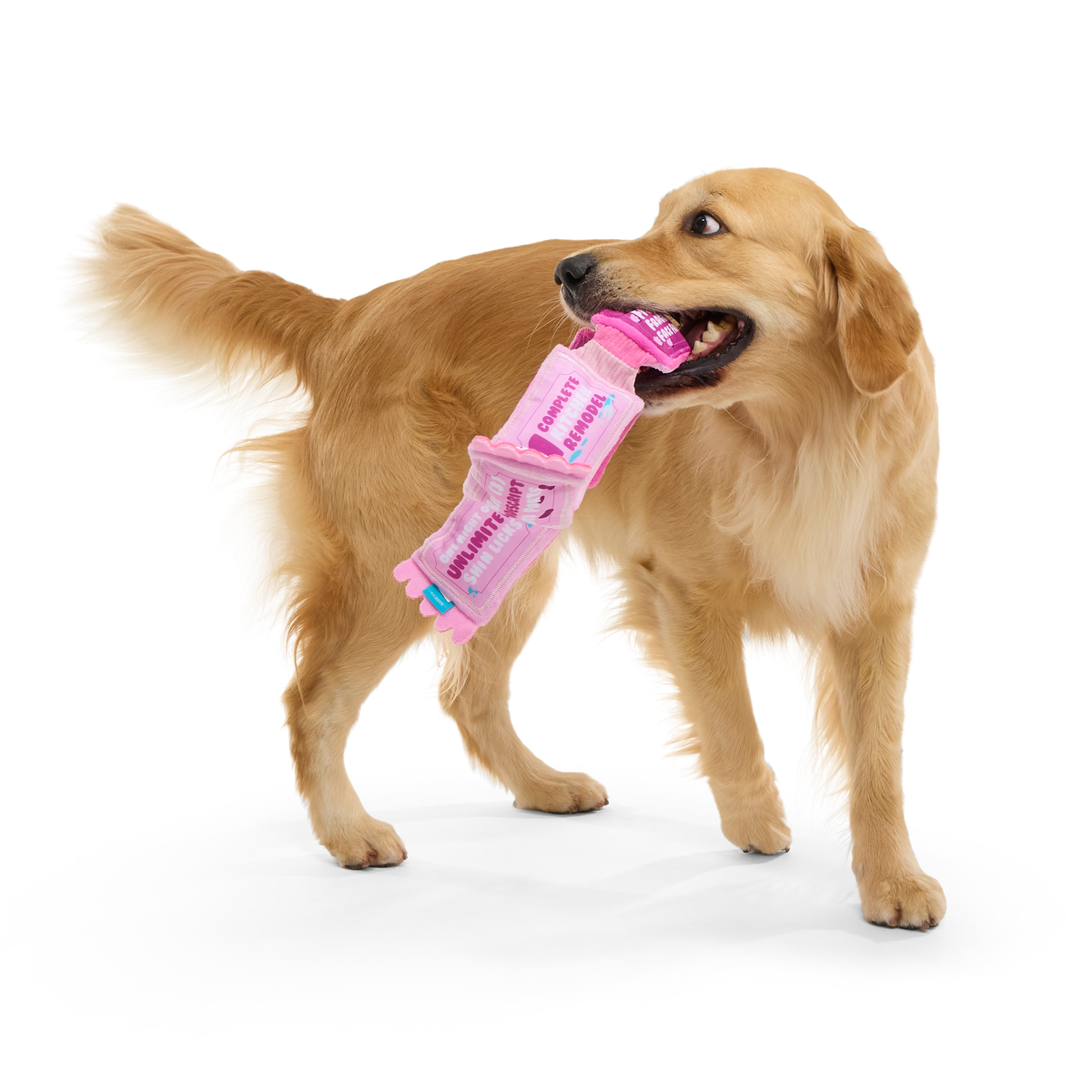 Puppy Love Coupons Plush Tug Dog Toy