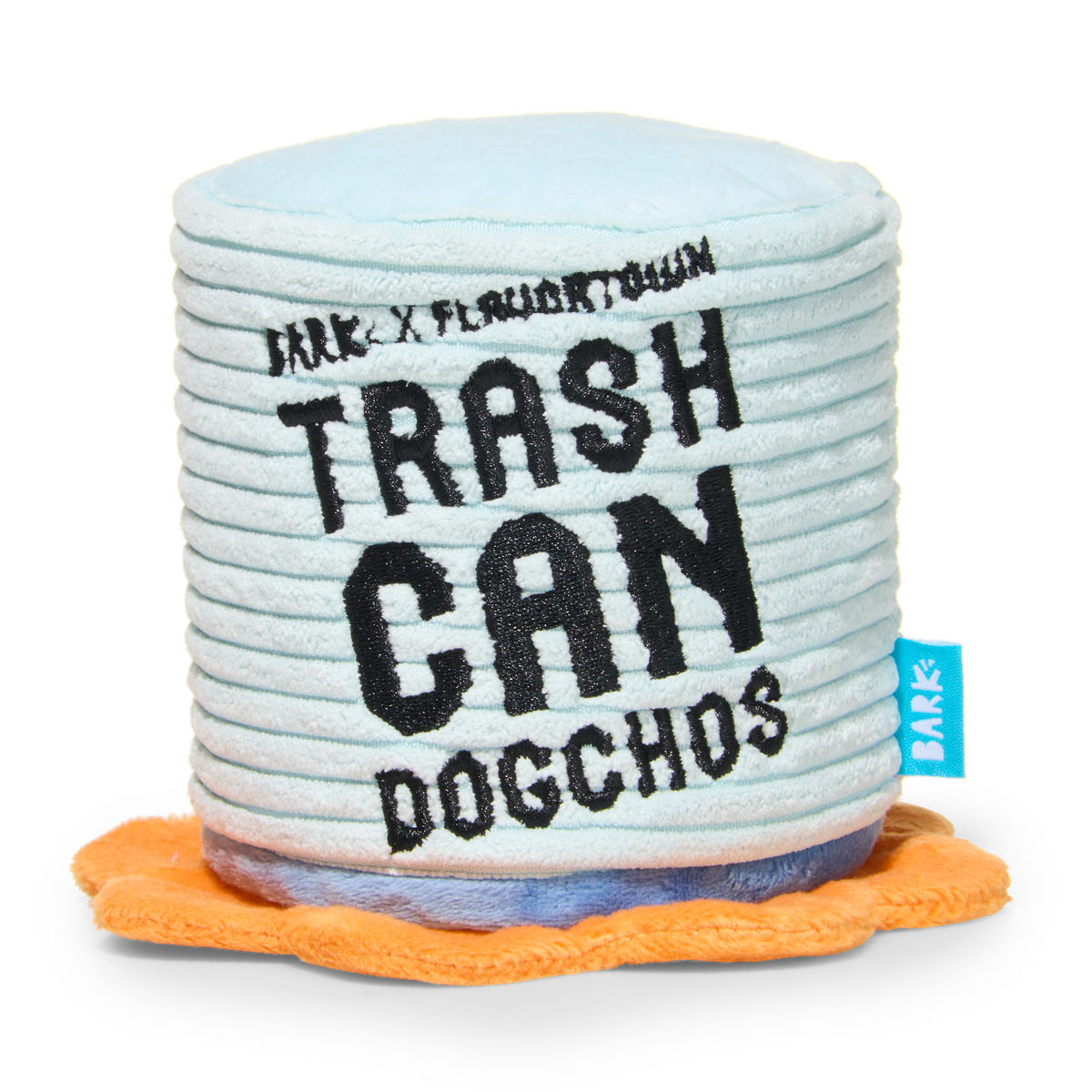 Trash Can Dogchos Plush Multi-Part + Enrichment Dog Toy