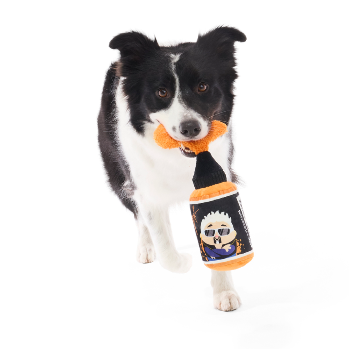 Famous Doggy Sauce Plush Tug Dog Toy