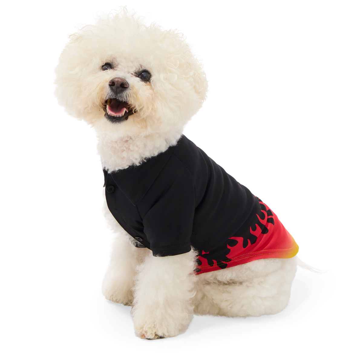 Flame Broiled Button-Down Dog Shirt#Size_S