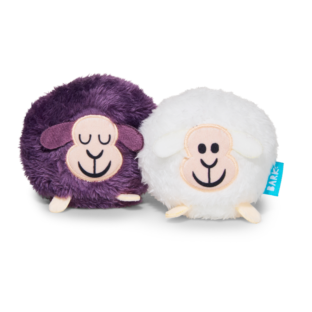 Good Sheep, Baa Sheep Plush Multi-Part + Fetch Dog Toy – BARK