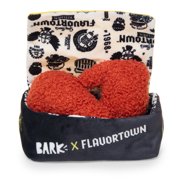 Flavgrrrtown Wings Plush Multi-Part + Enrichment Dog Toy – BARK