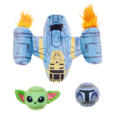 Razor Crest™ Plush 3-in-1 + Fetch Dog Toy
