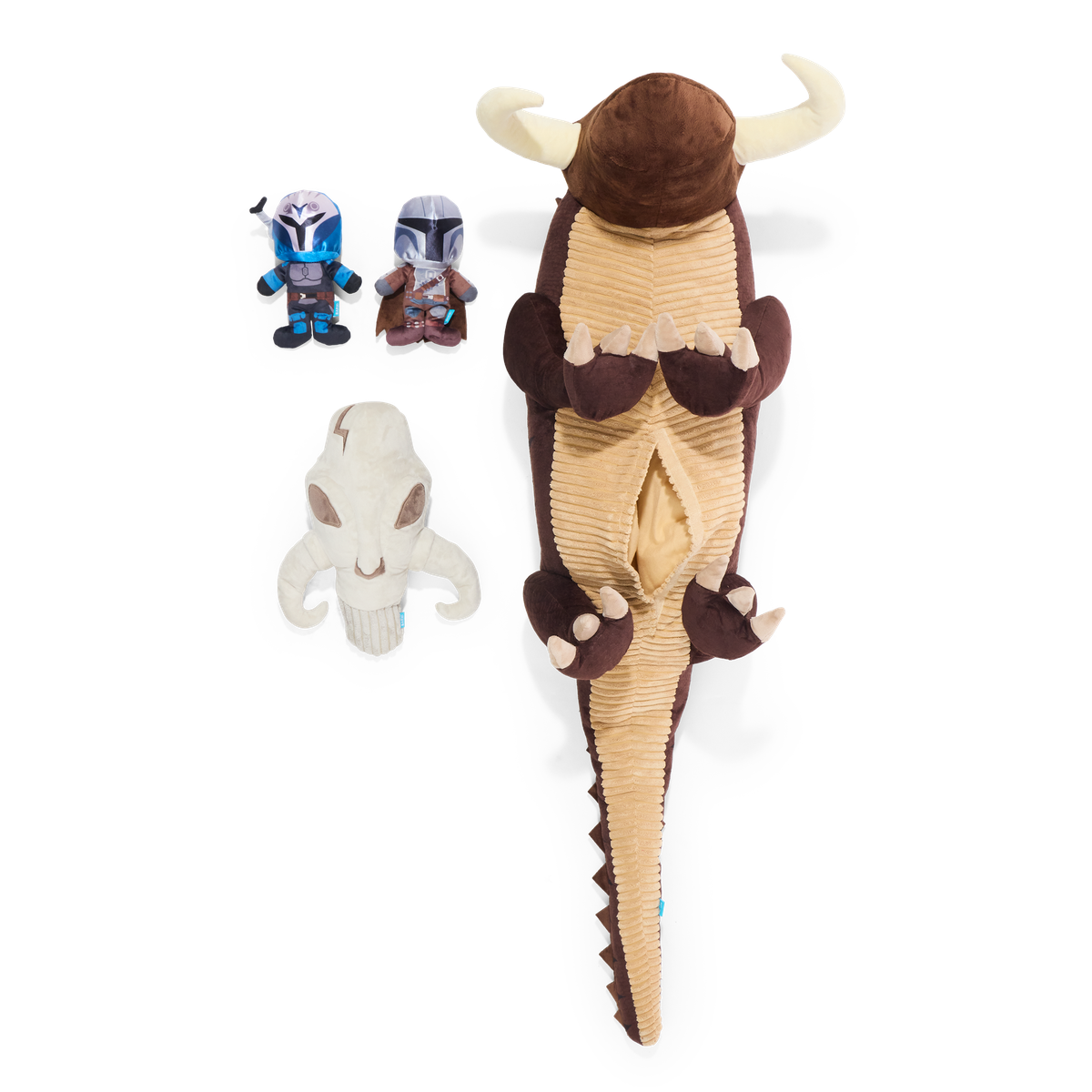 Mythosaur™ Plush XXXL Multi-Part + Enrichment Dog Toy