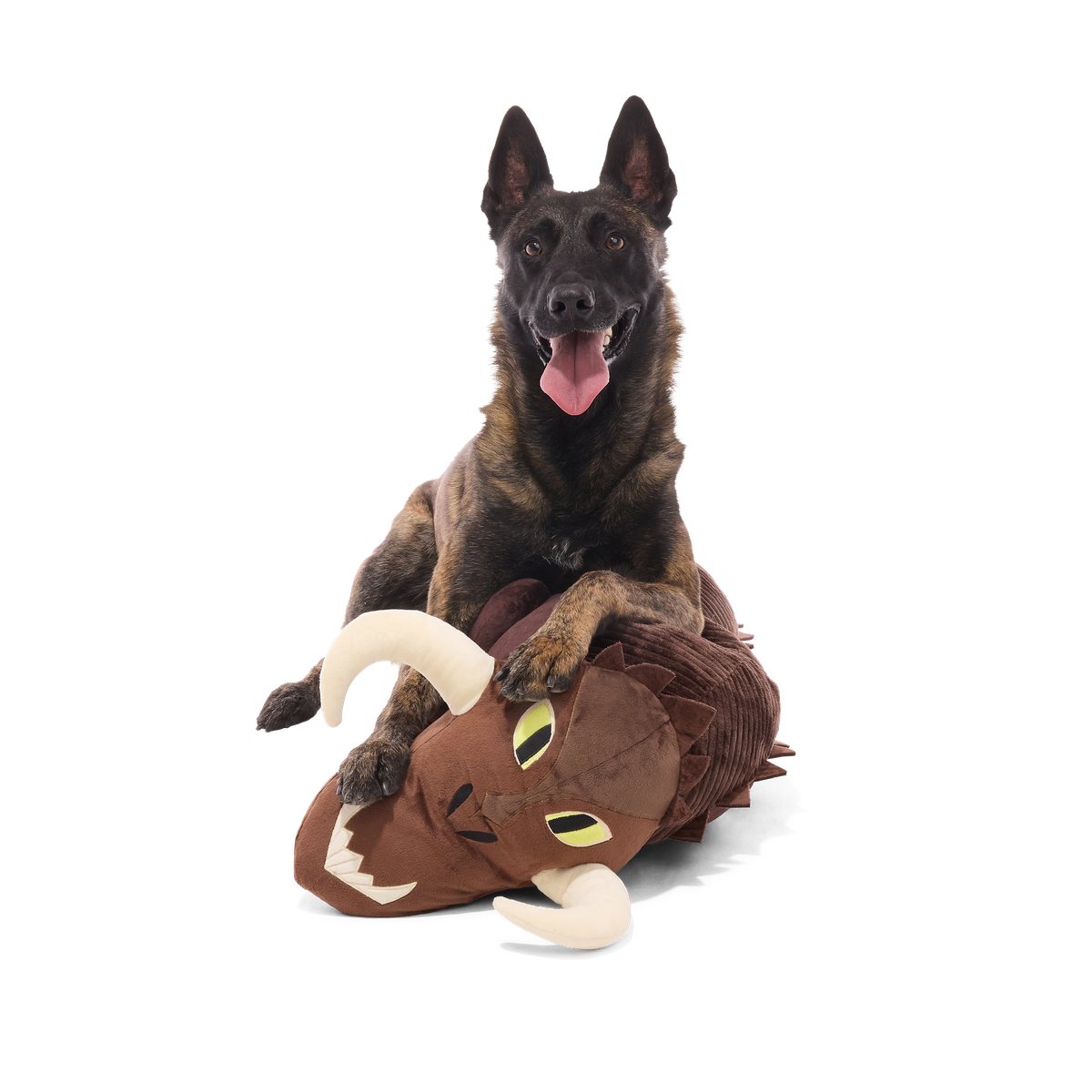 Mythosaur™ Plush XXXL Multi-Part + Enrichment Dog Toy