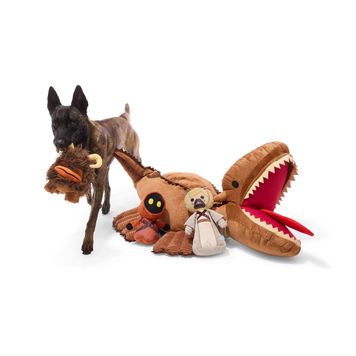 Krayt Dragon™ Plush XXXL Multi-Part + Enrichment Dog Toy