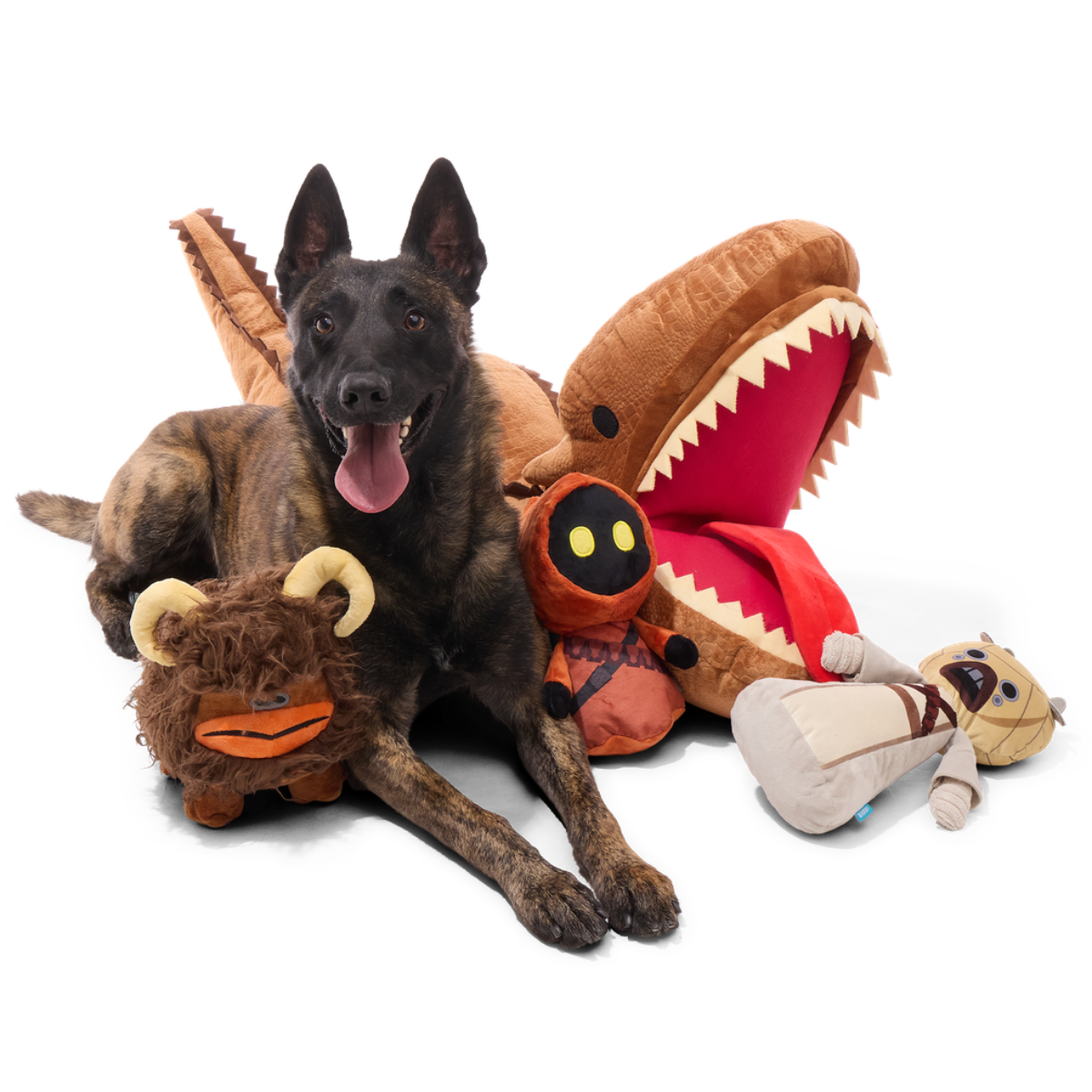 Krayt Dragon™ Plush XXXL Multi-Part + Enrichment Dog Toy
