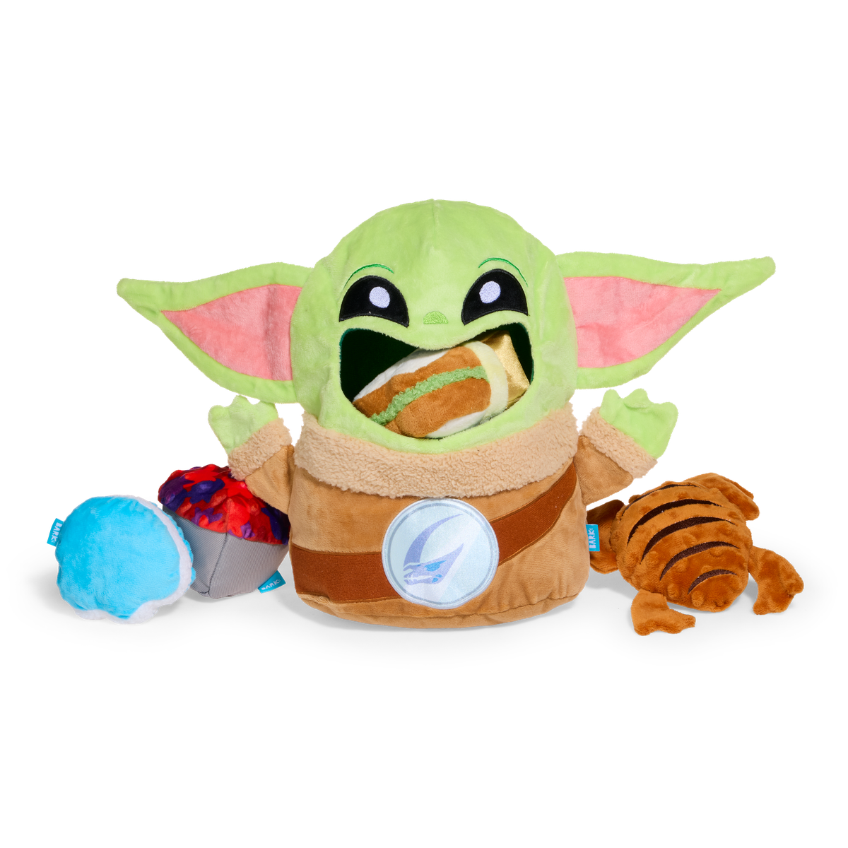 Snack Attack Grogu™ Plush Extra-Large Multi-Part + Enrichment Dog Toy