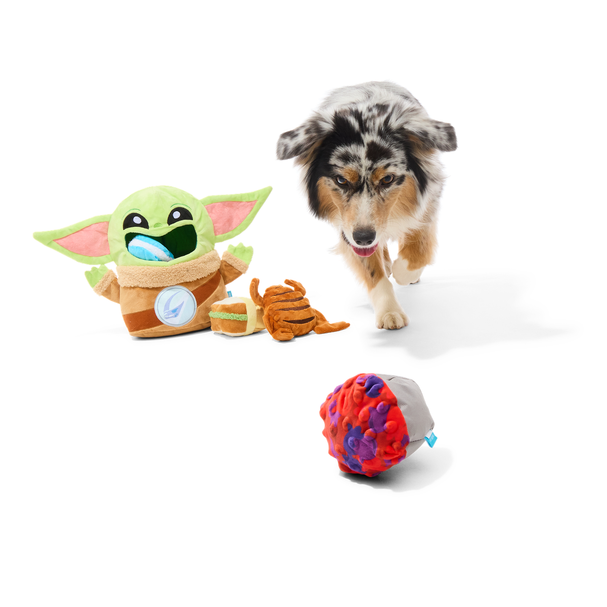 Snack Attack Grogu™ Plush Extra-Large Multi-Part + Enrichment Dog Toy
