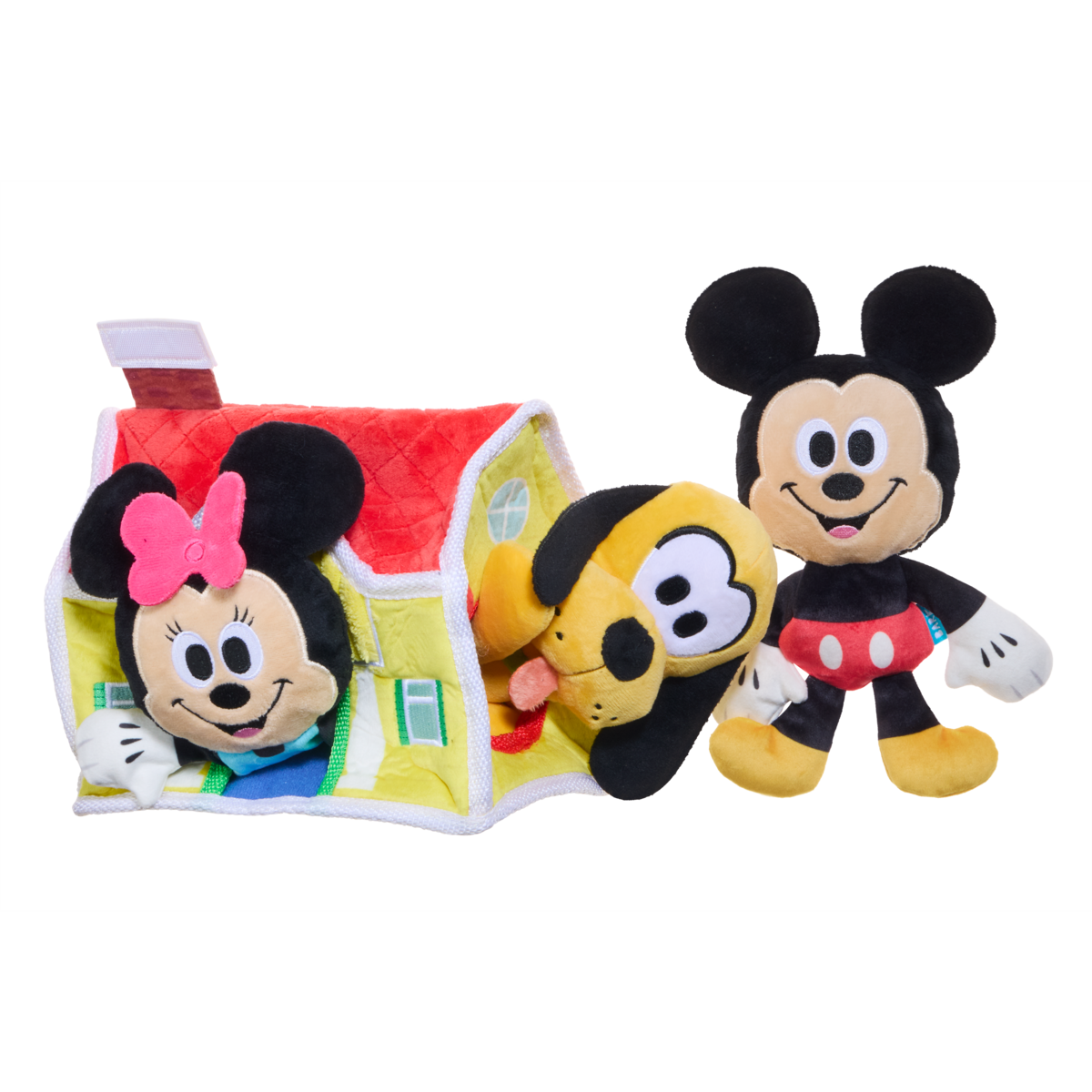 House of Mouse Plush Multi-Part + Enrichment Dog Toy
