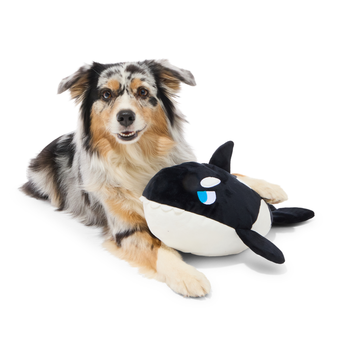 Whale Woofing Plush Extra-Large Tug Dog Toy