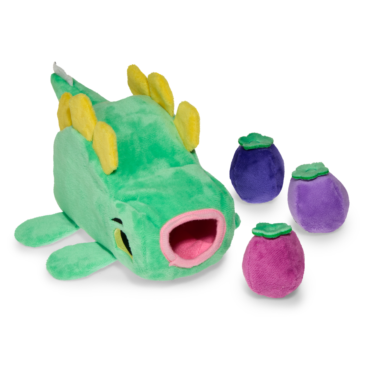 Berry Hungry Bernard Plush Multi-Part + Enrichment Dog Toy