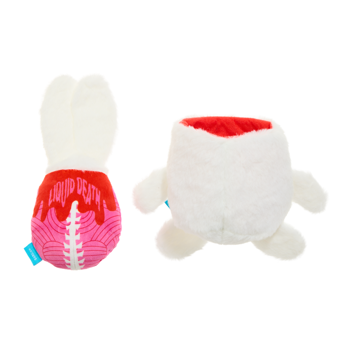 Psycho Bunny Plush Multi-Part + Enrichment Dog Toy