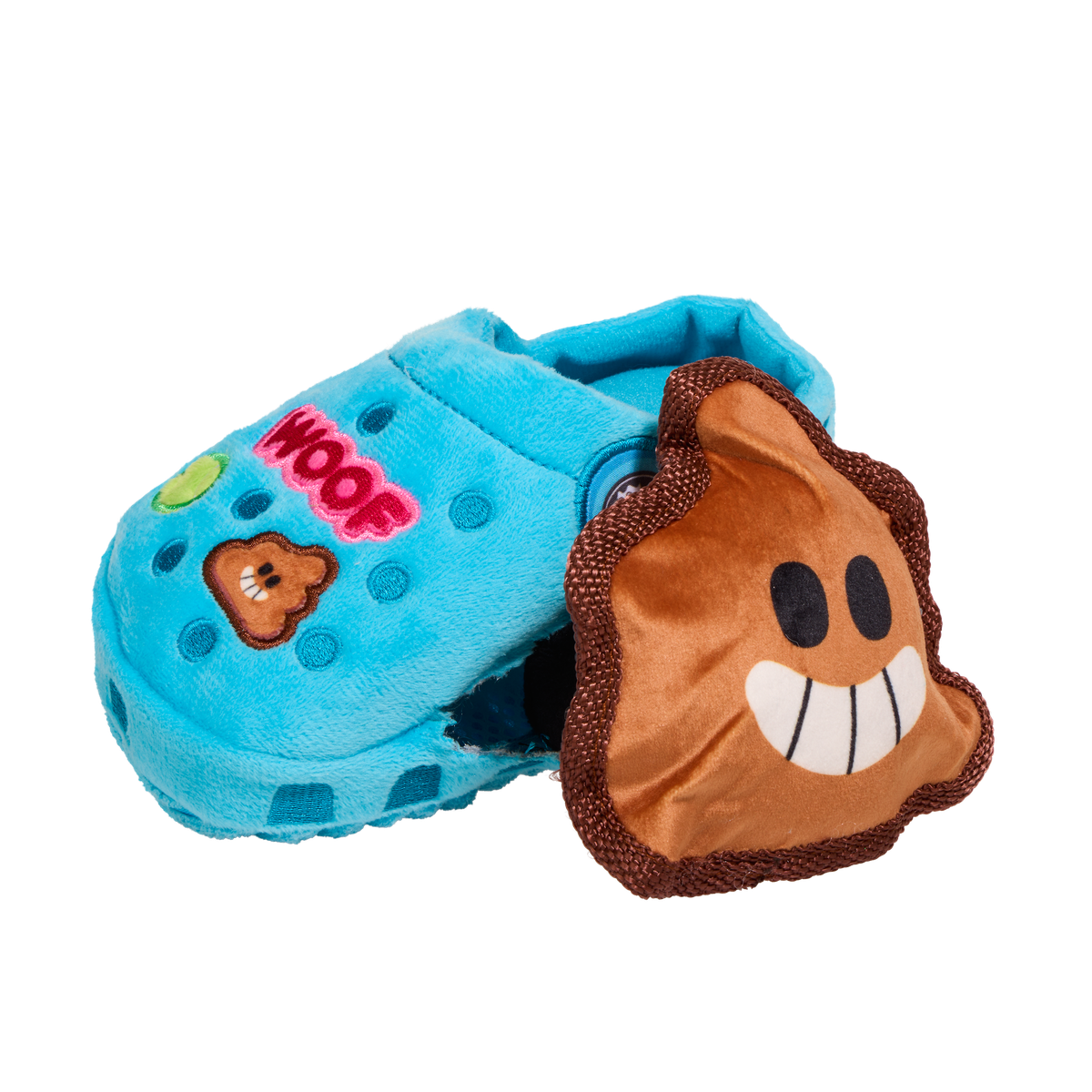 Step In It Plush 2-in-1 Dog Toy
