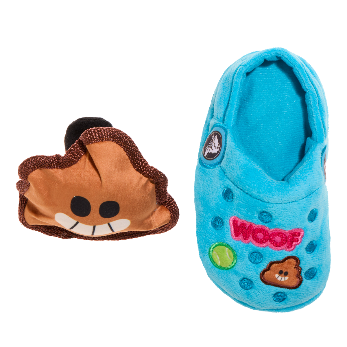 Step In It Plush 2-in-1 Dog Toy