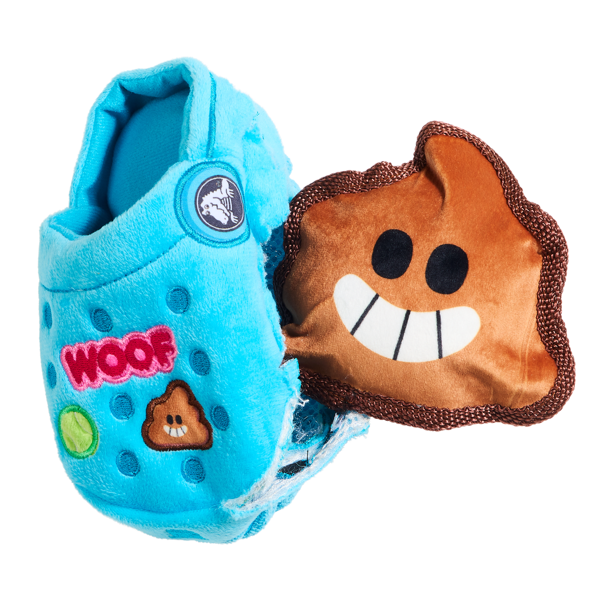 Step In It Plush 2-in-1 Dog Toy