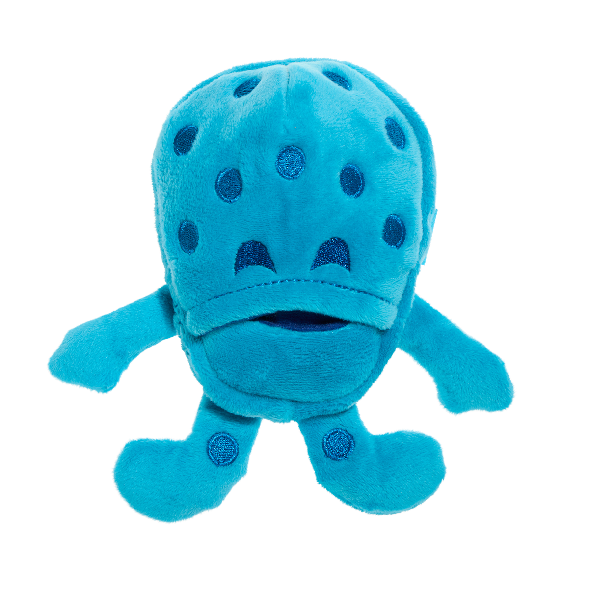 Croslite Guy Plush Tug + Enrichment Dog Toy