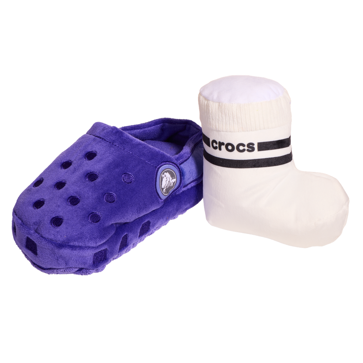 Rock Your Socks Plush Multi-Part + Enrichment Dog Toy