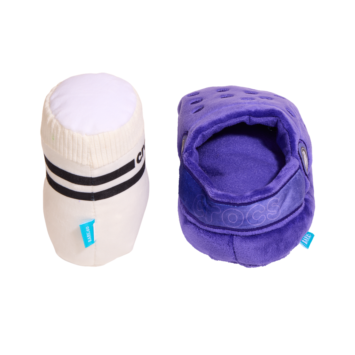 Rock Your Socks Plush Multi-Part + Enrichment Dog Toy