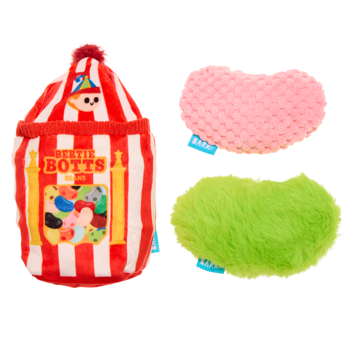 Bertie Bott's Every Flavor Beans™ Plush Multi-Part + Enrichment Dog Toy