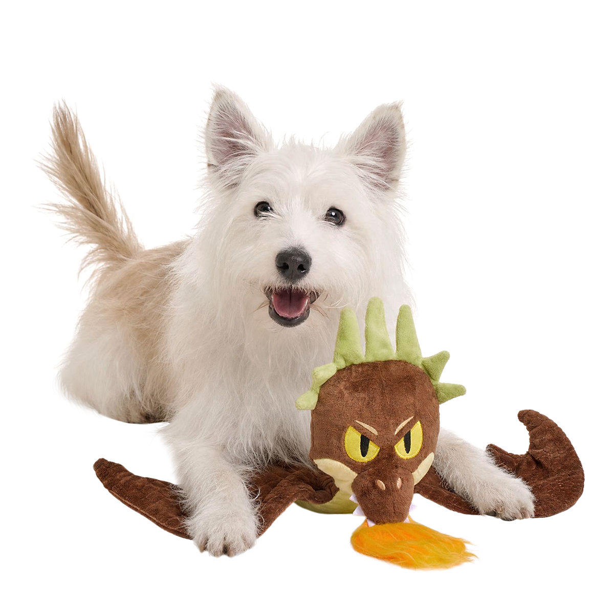 Hungarian Horntail Plush Extra-Large + Tug Dog Toy