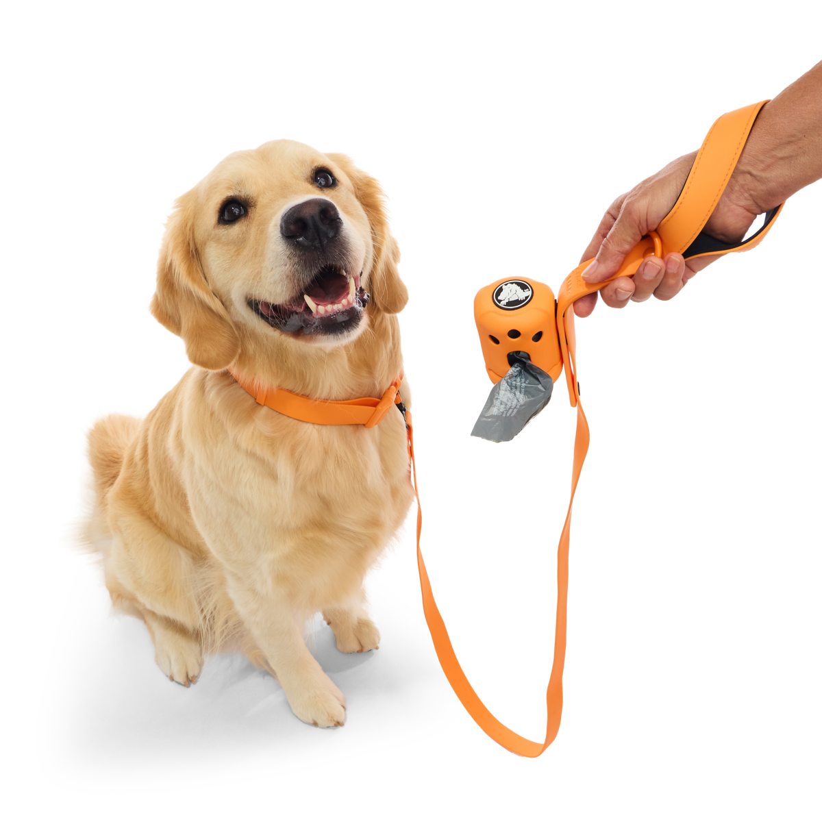 Crocs™ for Dogs Walking Gear Bundle, Orange-Zing