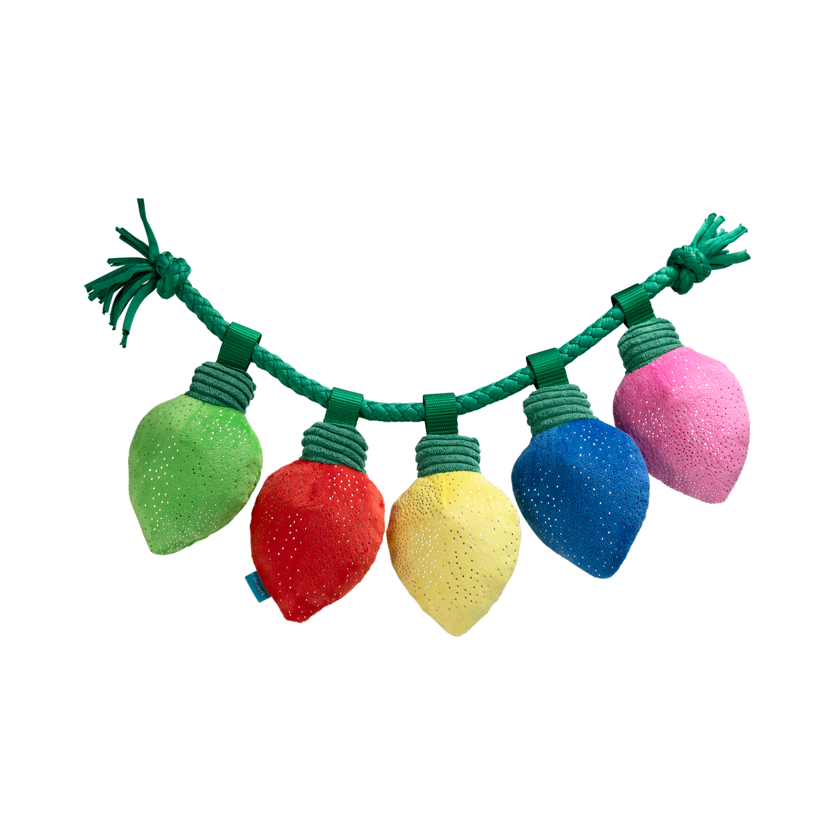 Watt a De-light Plush Tug Dog Toy