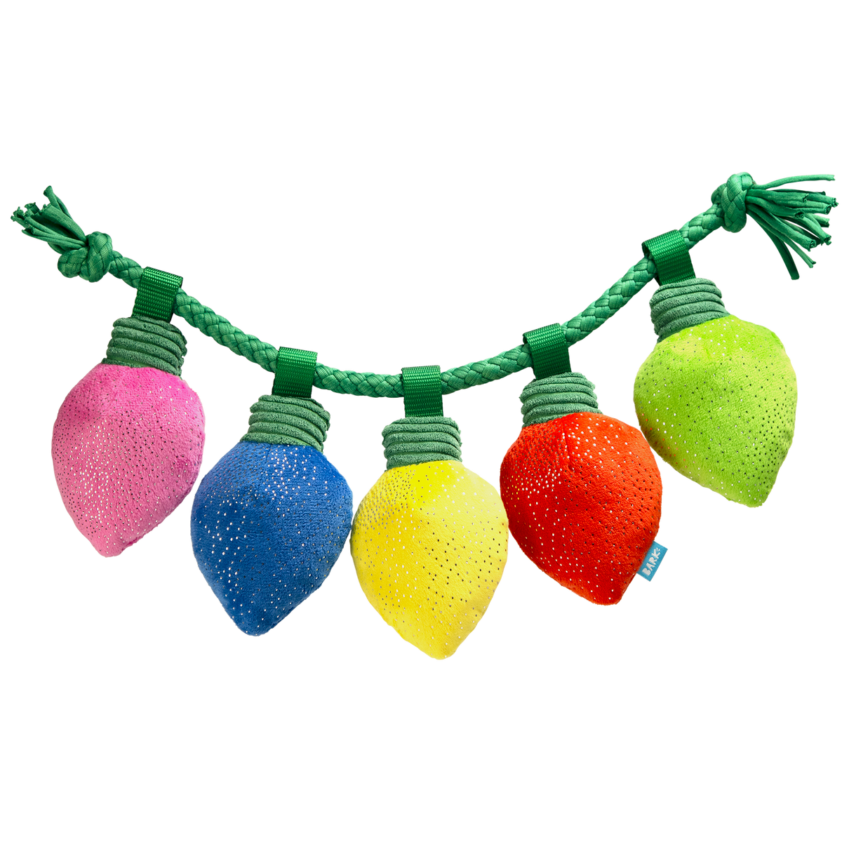 Watt a De-light Plush Tug Dog Toy