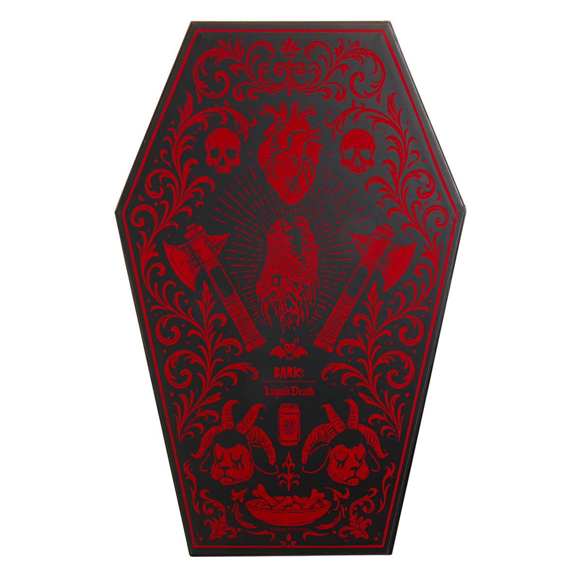 BARK x Liquid Death Feed the Beast Consumables Packup