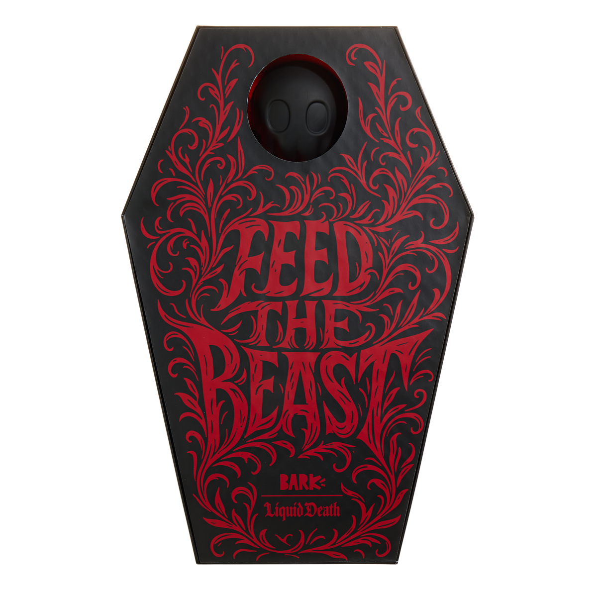BARK x Liquid Death Feed the Beast Consumables Packup