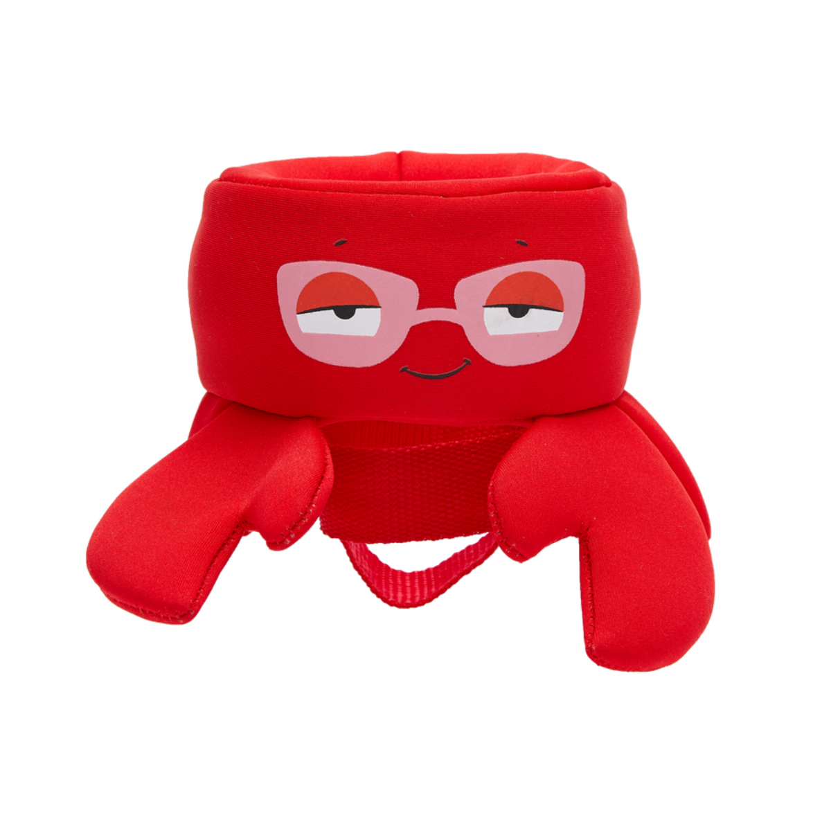 Crab Me A Drink Plush Enrichment Dog Toy
