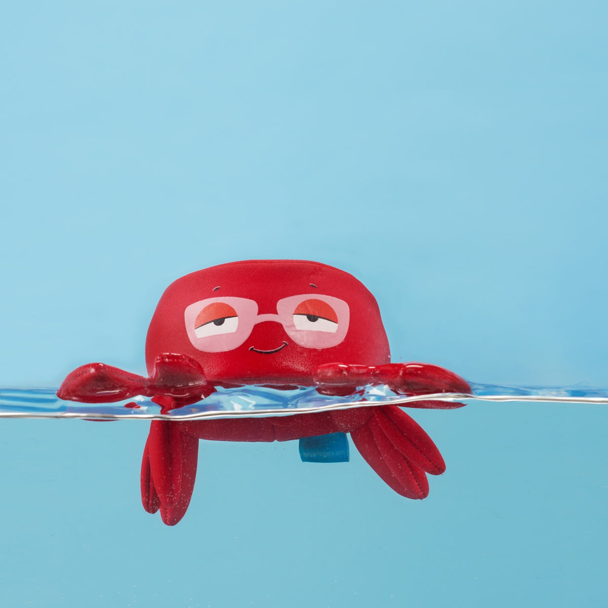 Crab Me A Drink Plush Enrichment Dog Toy