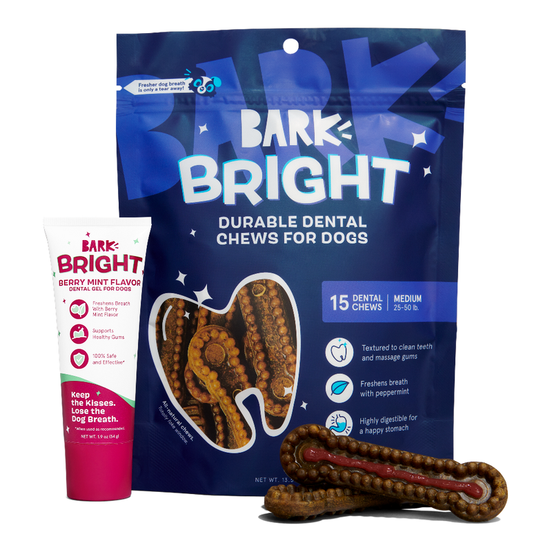 BARK Bright Dog Dental Care Kits, Chews & Toothpaste BARK