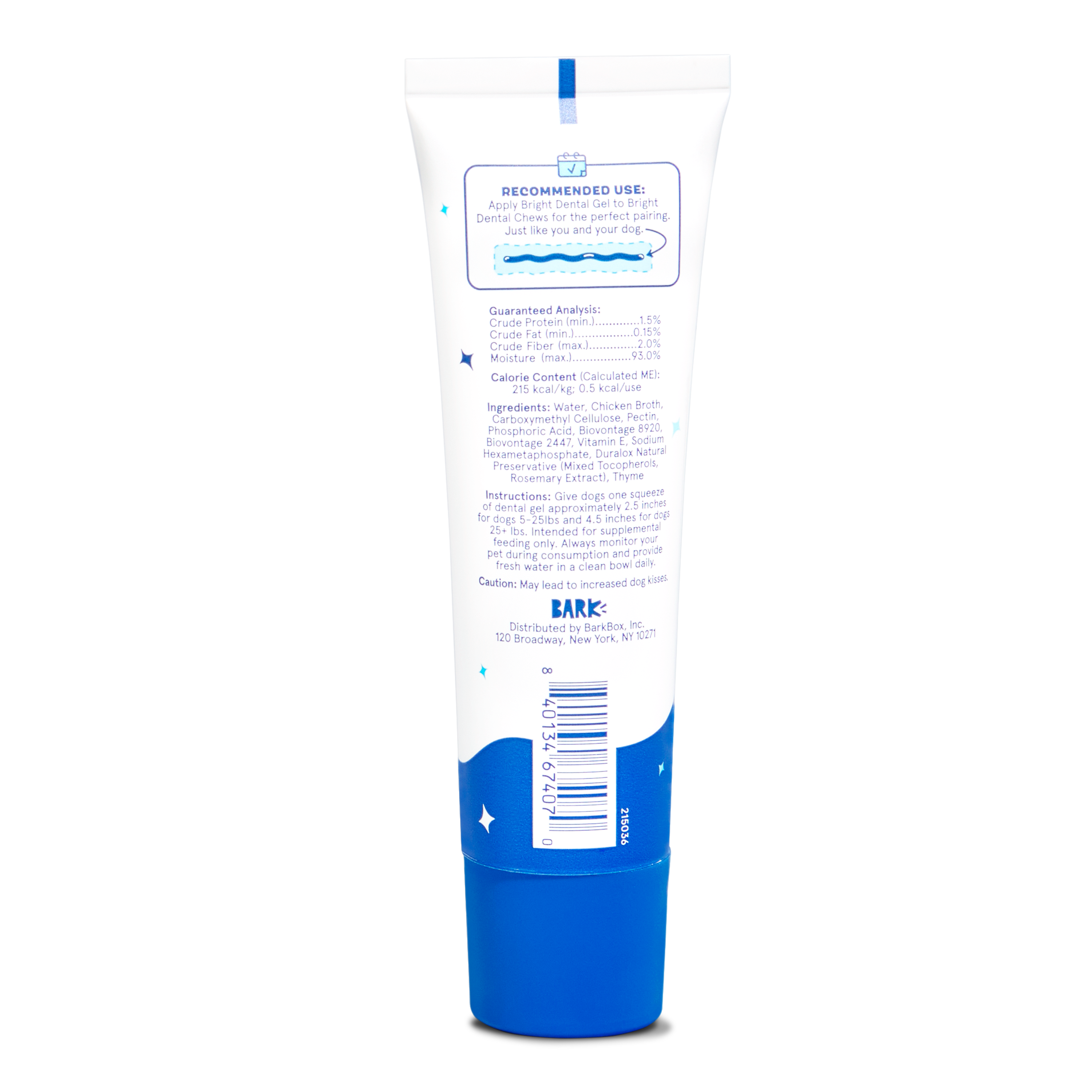 Bright Dental Gel Toothpaste