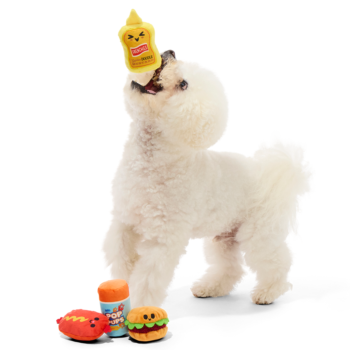 The Bark-B-Q Bunch Plush Multi-Part Dog Toy