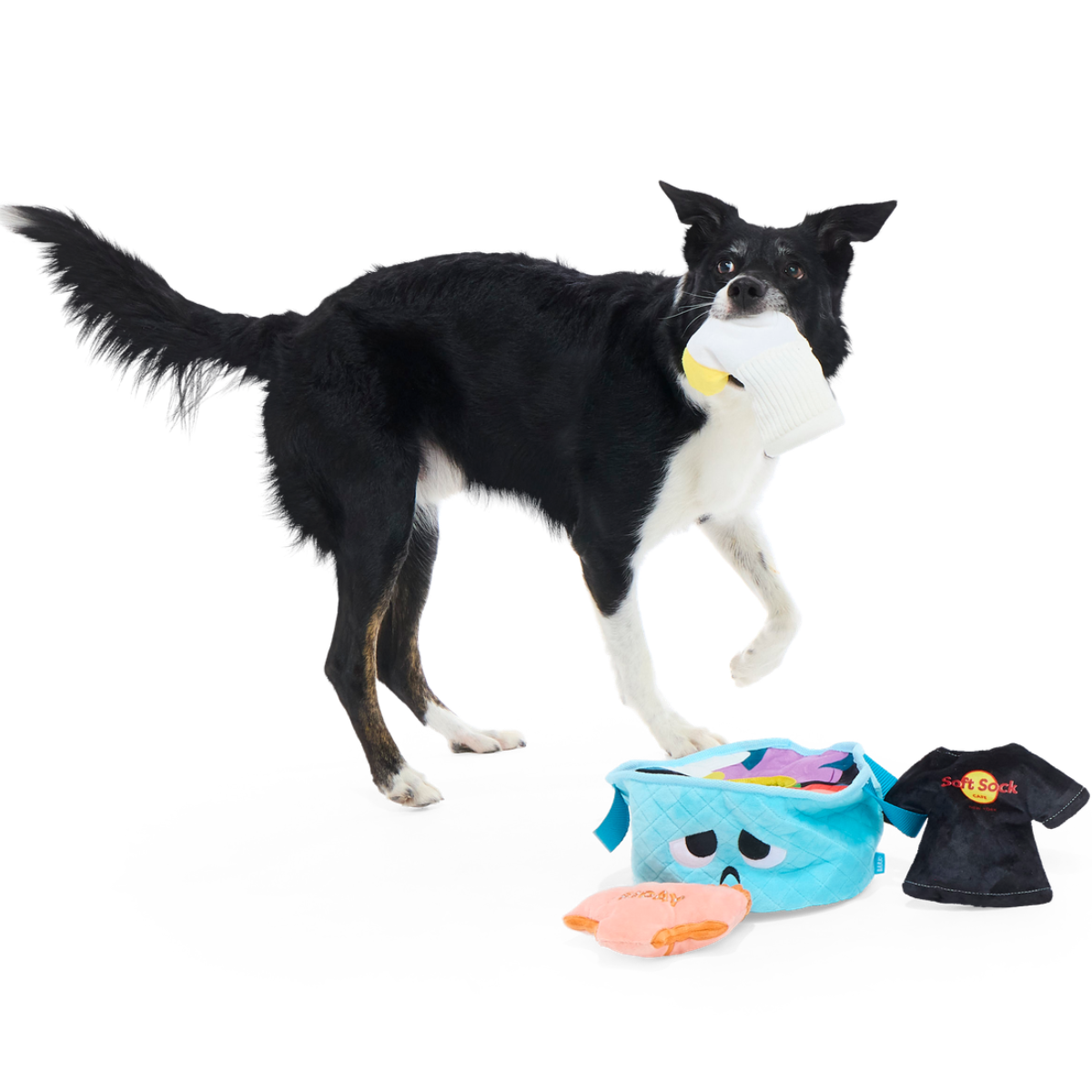 Basket Stace Plush Extra-Large Enrichment Dog Toy