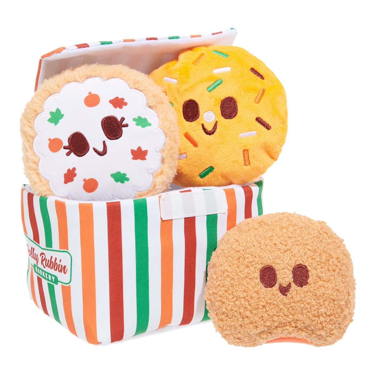 Junk Food Club, Plush Monthly Dog Toys