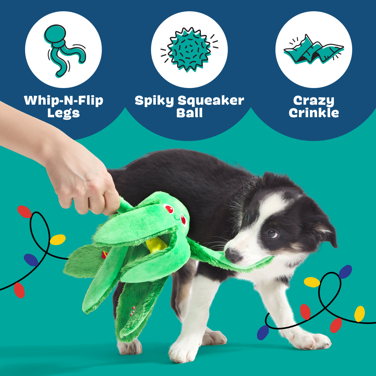 Christmas Best Sellers Dog Toy & Treat Holiday Gift Box