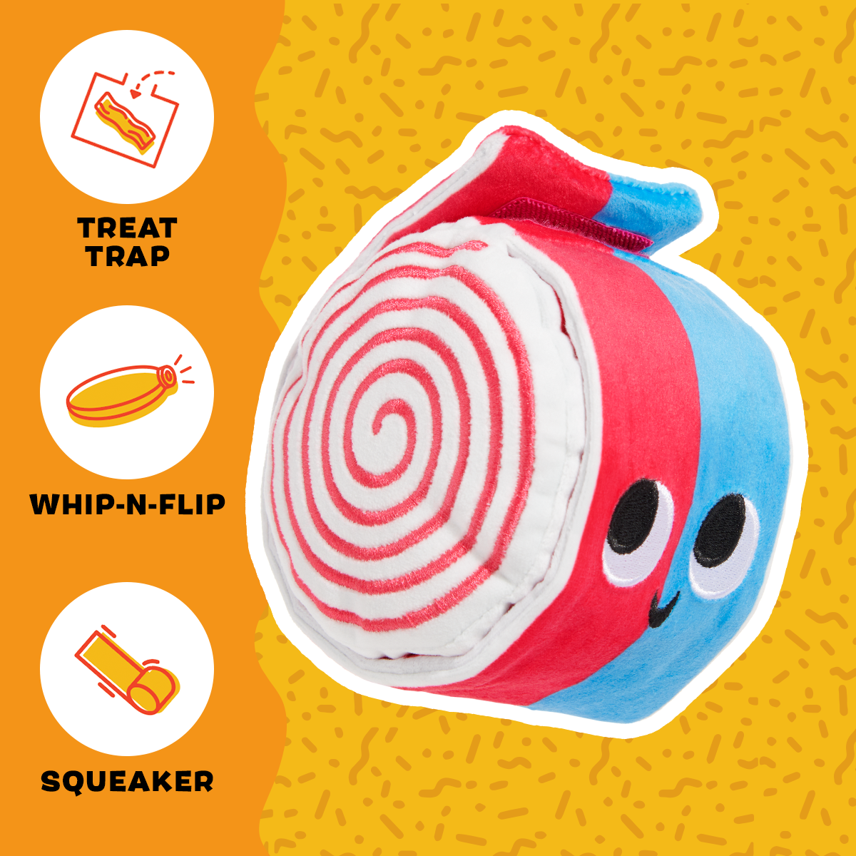 Junk Food Club, Plush Monthly Dog Toys