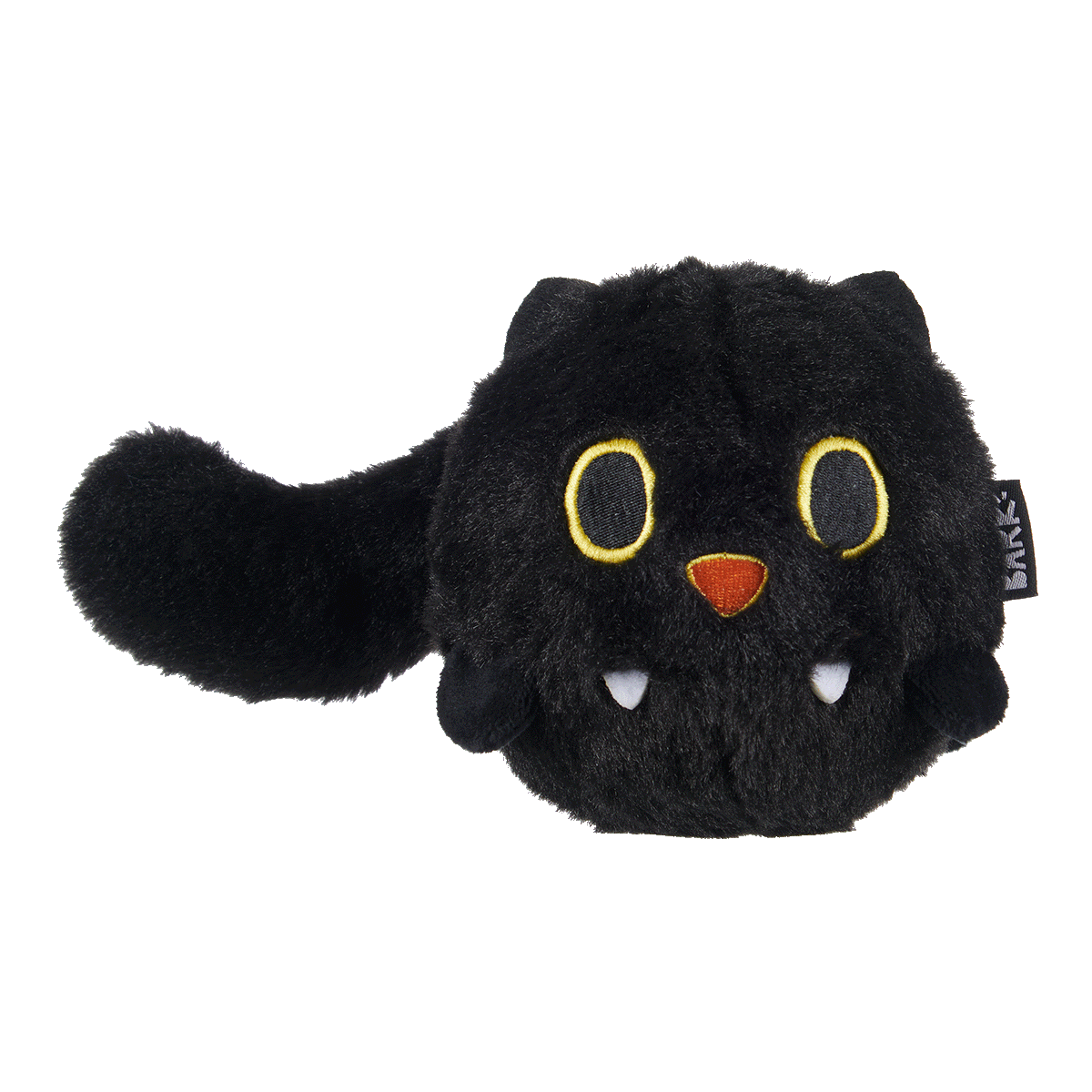 Black Alley Cat Super Chewer Durable 2-in-1 + Tug + Fetch Dog Toy