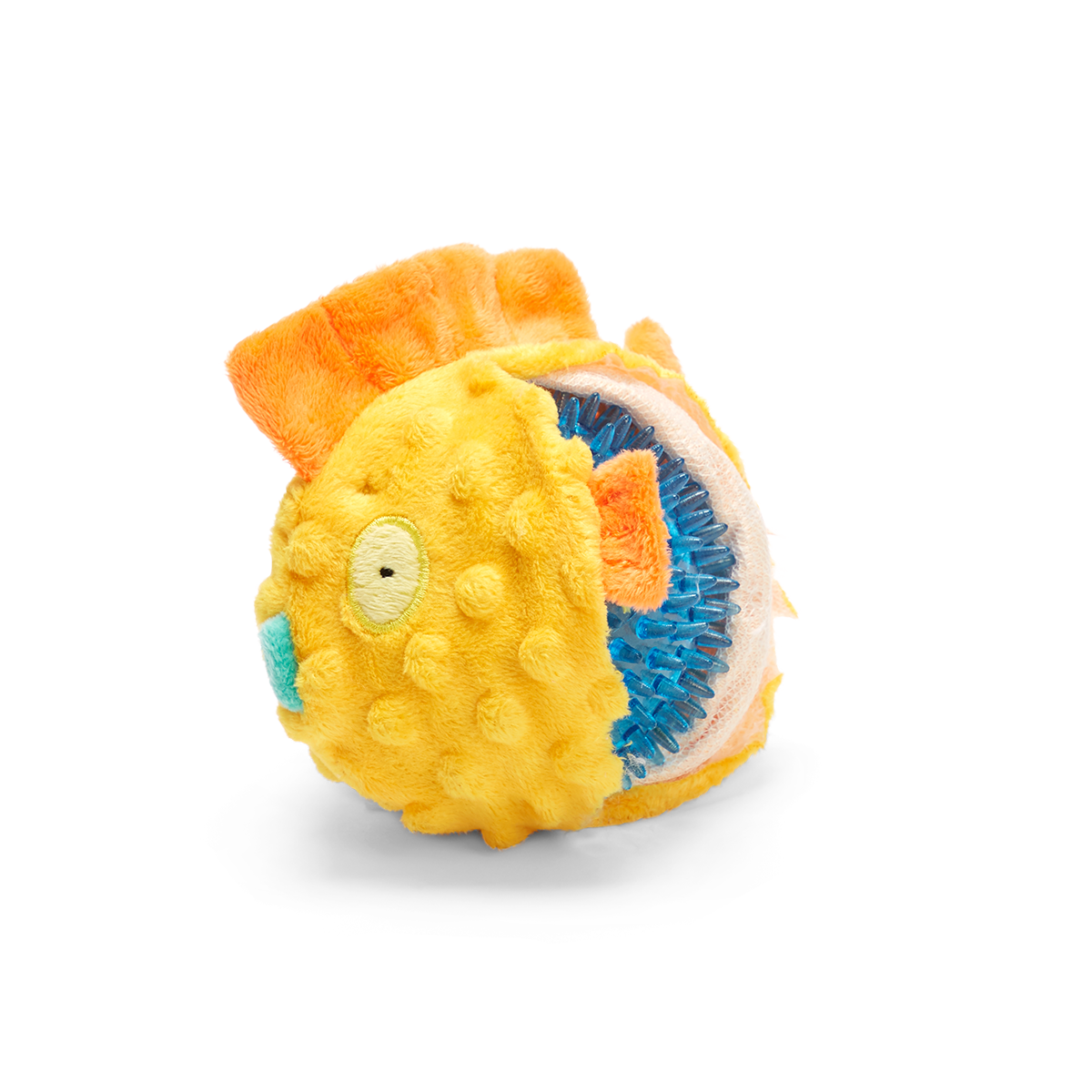 Bloated Barry the Blowfish Plush Fetch Dog Toy