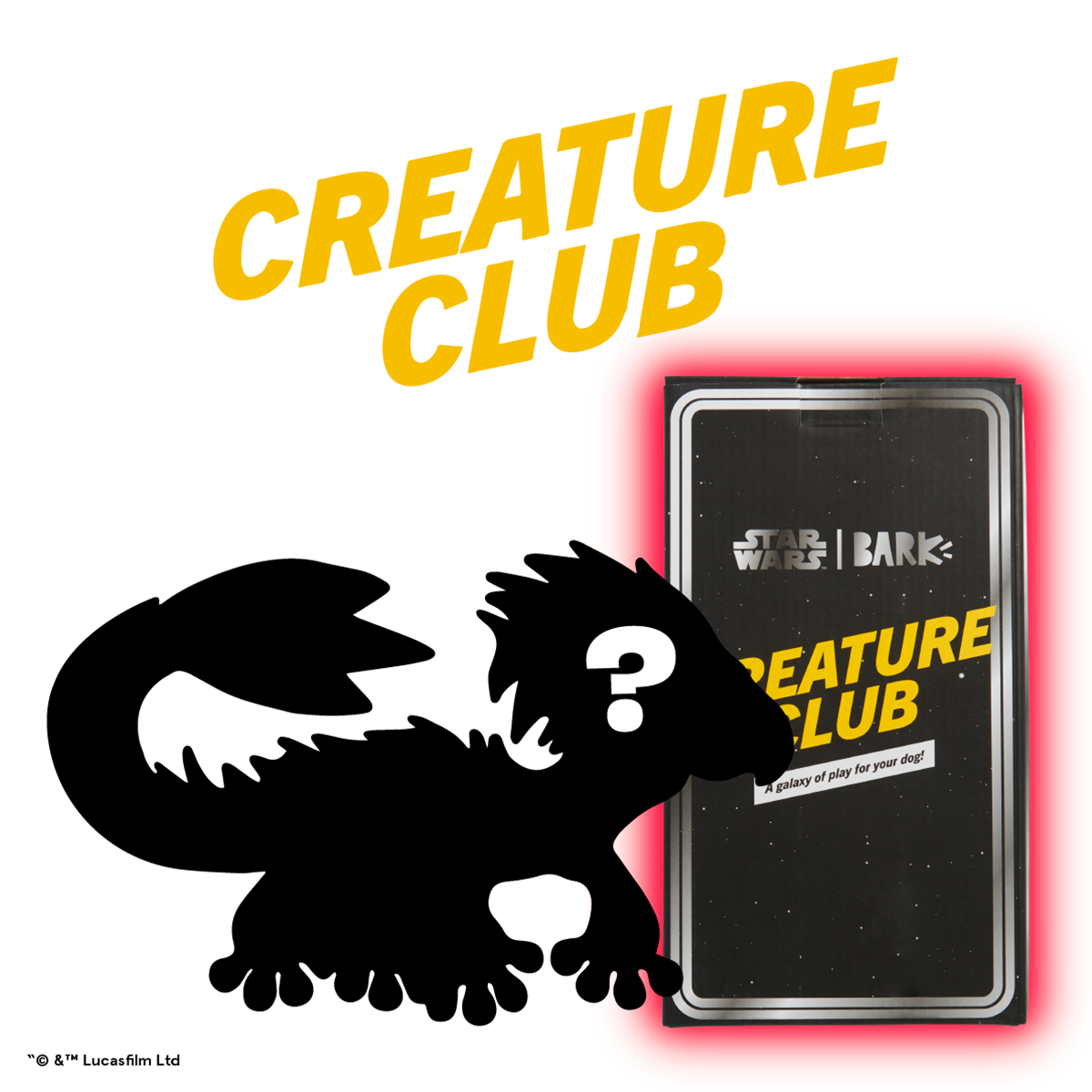Star Wars™ Creature Club, Plush Monthly Dog Toys