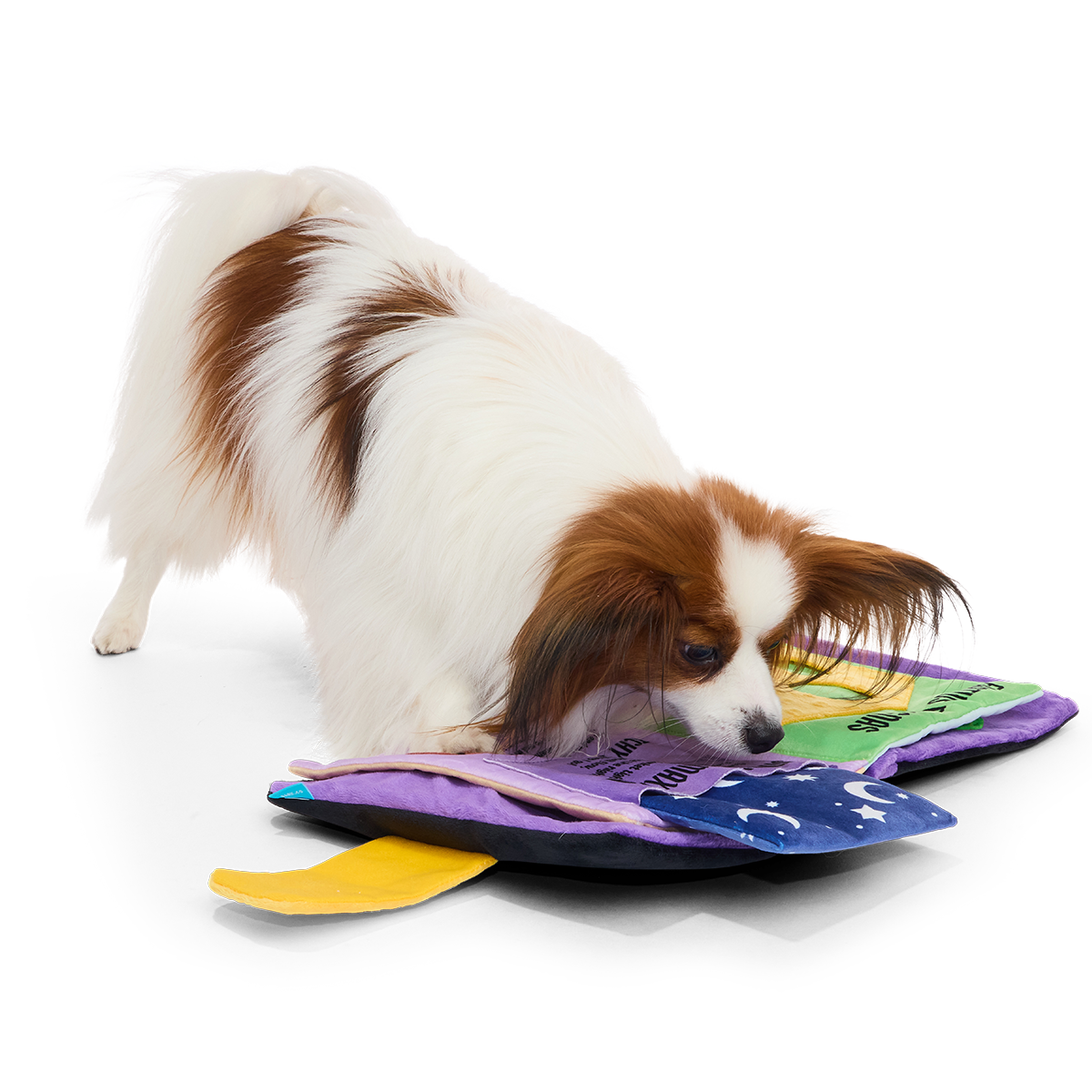 Book of Smells Plush Enrichment Dog Toy