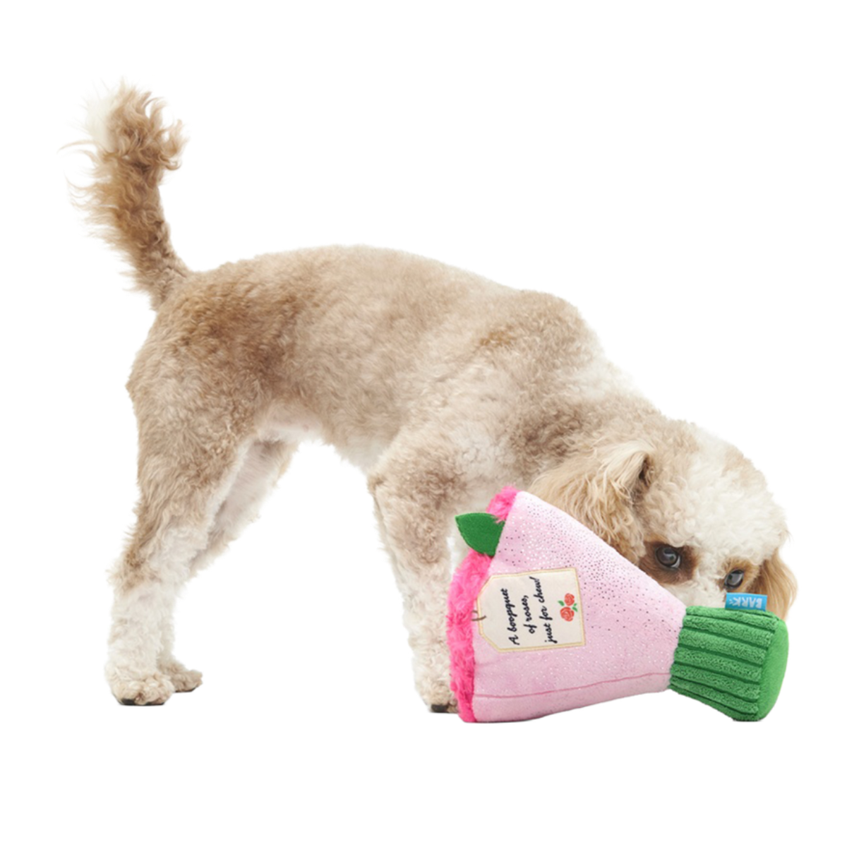 Boopquet of Roses Plush Tug Dog Toy BARK Boopquet of Roses Plush Tug Dog Toy BARK