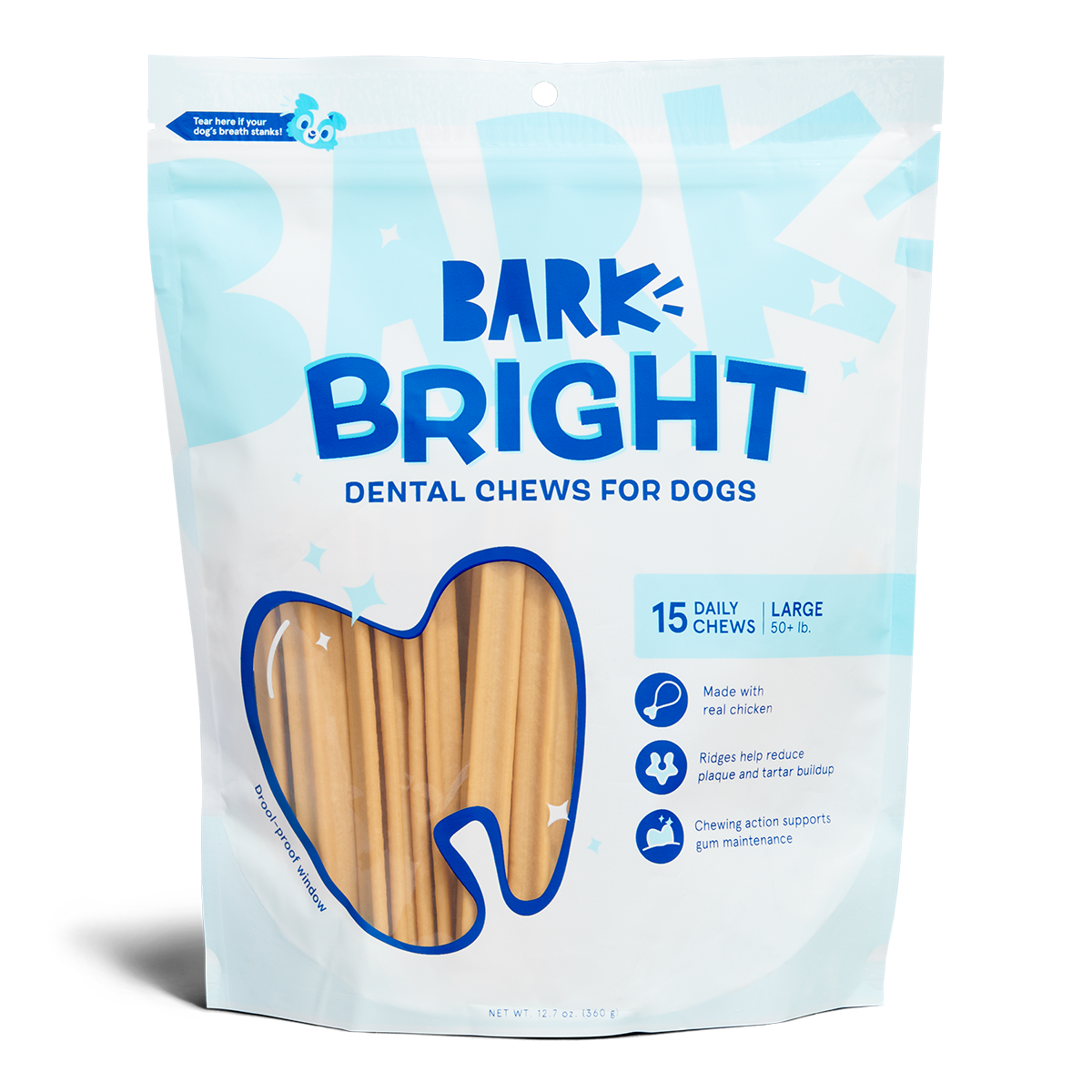 Bright Dental Chews, 15 Ct
